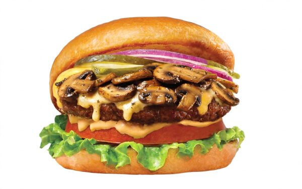 Mushroom Melt Burger