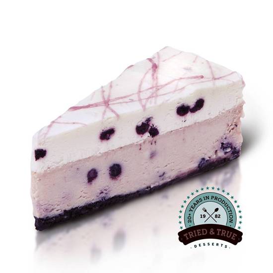 White Chocolate Blueberry Cheesecake